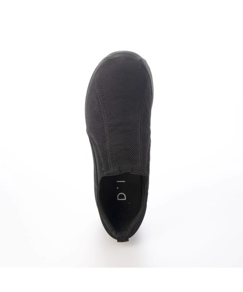 「D'ICI」 スリッポン 22.5cm ブラック レディース_画像6