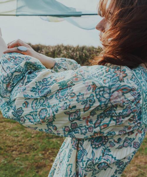 ワンピース sara mallika PAISLEY FLOWER PRINT DRESS : ZOZOTOWN