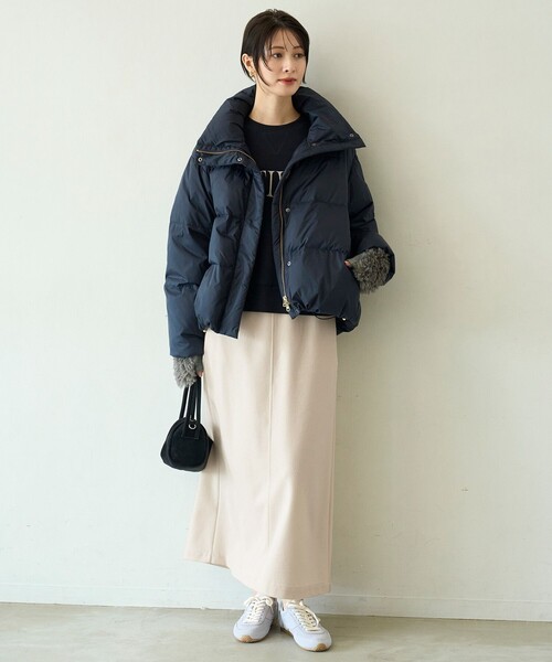 「UNFILO」 ロングスカート LARGE ブラック レディース_画像2