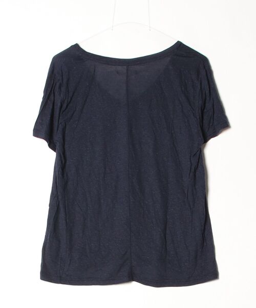 「J BRAND」 半袖Tシャツ S ネイビー レディース_画像2