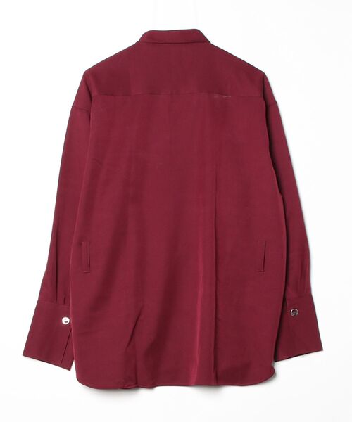 「G.O.C」 長袖シャツ MEDIUM ワイン メンズ_画像2