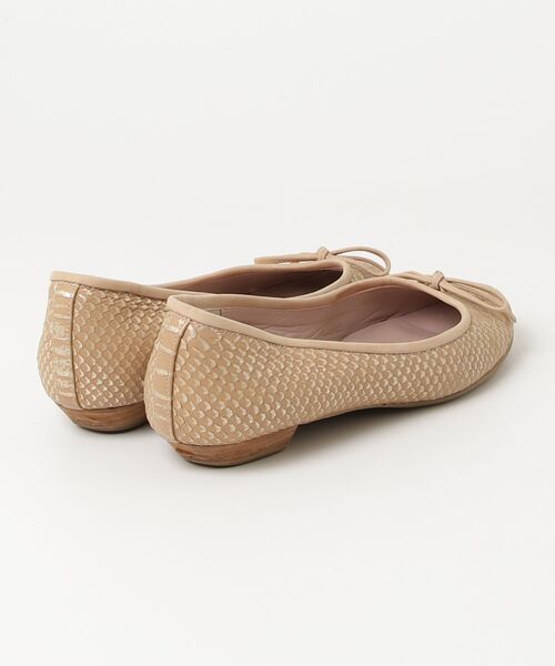 「GINZA Kanematsu」 フラットパンプス 24.5cm ベージュ レディース_画像2