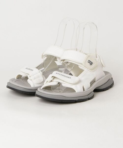 BALENCIAGA（バレンシアガ） フラットサンダル 24.5cm ホワイト