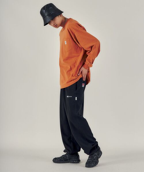 「BEN DAVIS」 長袖Tシャツ X-LARGE ブラック メンズ_画像2