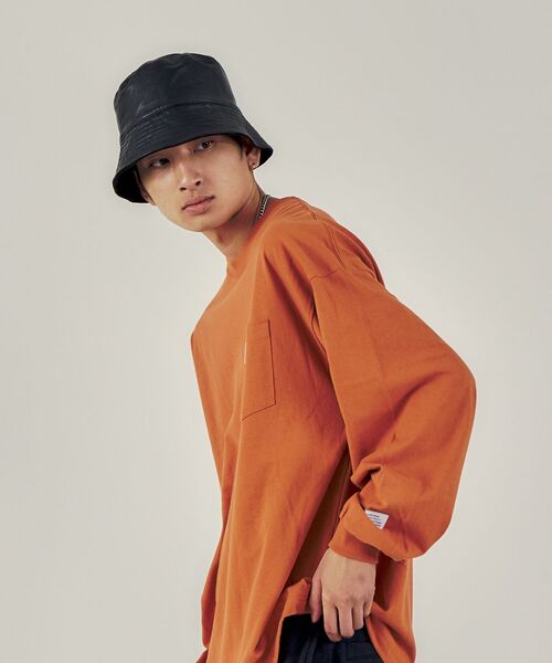 「BEN DAVIS」 長袖Tシャツ X-LARGE ブラック メンズ_画像4