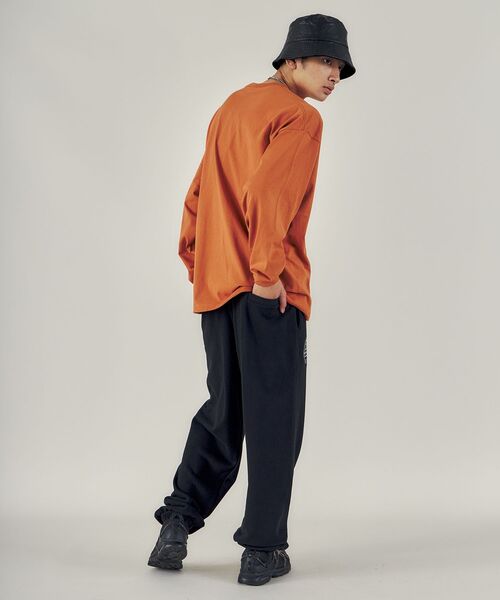 「BEN DAVIS」 長袖Tシャツ X-LARGE ブラック メンズ_画像6