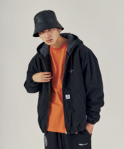 「BEN DAVIS」 長袖Tシャツ X-LARGE ブラック メンズ_画像9
