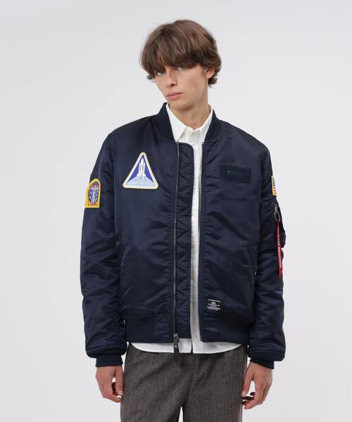 Alpha Industries MA-1 NASA フライトジャケット Alpha Industries（アルファ・インダストリーズ） ma1 ma-1 Alpha
