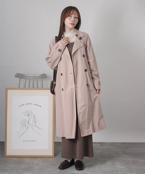 ※専用　Social GIRL ロングコート Social GIRL トレンチコート コート 「サイズ展開あり」とろみ