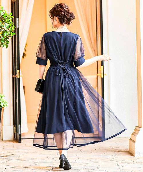 Fashion Letter（ファッションレター） ドレス バックレースアップ結婚 