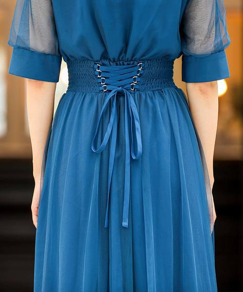 Fashion Letter（ファッションレター） ドレス バックレースアップ結婚 
