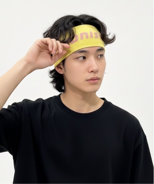 sunista（サニスタ） ヘアバンド LOGO / COOL MAX ジャガードHAIR BAND