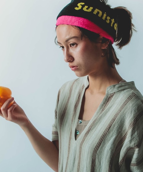 かーず　ヘアバンド2点 sunista ヘアバンド 「sunista/サニスタ」 LOGO / COOL MAX