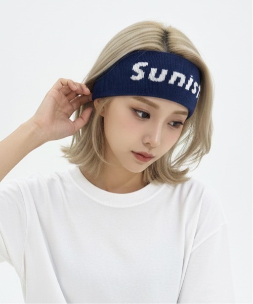 sunista（サニスタ） ヘアバンド LOGO / COOL MAX ジャガードHAIR BAND