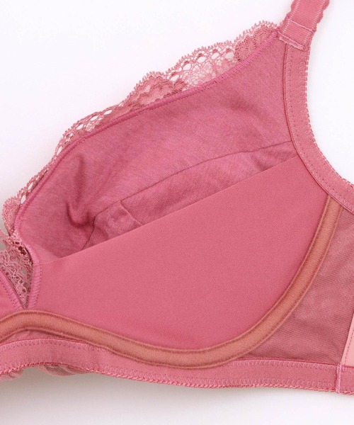 ブラジャー GRACE Ordinary らくらく補正グレースオーディナリー コーディネートノンワイヤーブラジャー E65-G80カップ | fran de lingerie | 23