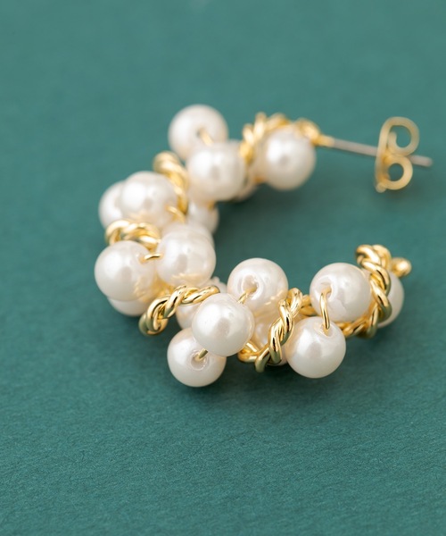ピアス パールツイストピアス レディース : ZOZOTOWN Yahoo!店