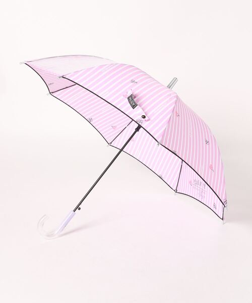 algy 傘 子供傘 ”ストライプ ロゴ” レディース : ZOZOTOWN Yahoo!店