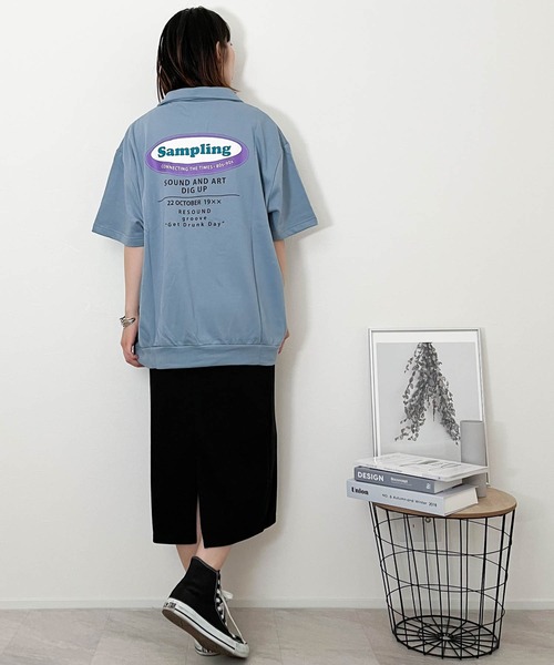 ポロシャツ 裏毛ハーフジップ レディース メンズ : ZOZOTOWN Yahoo!店