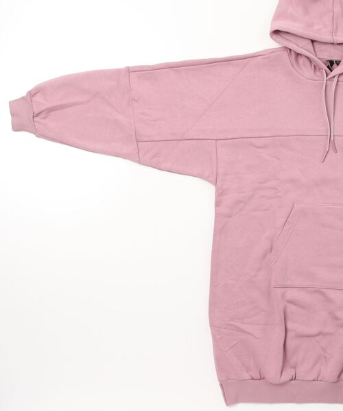 adidas（アディダス） ワンピース スウェットフーディーワンピース