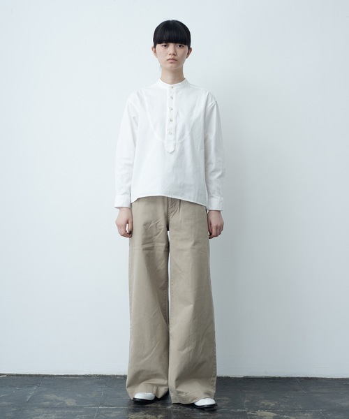 ワイドチノパン VINTAGE SATIN J.S ホームステッド ワイドチノパン VINTAGE SATIN J.S ホームステッド チノパン