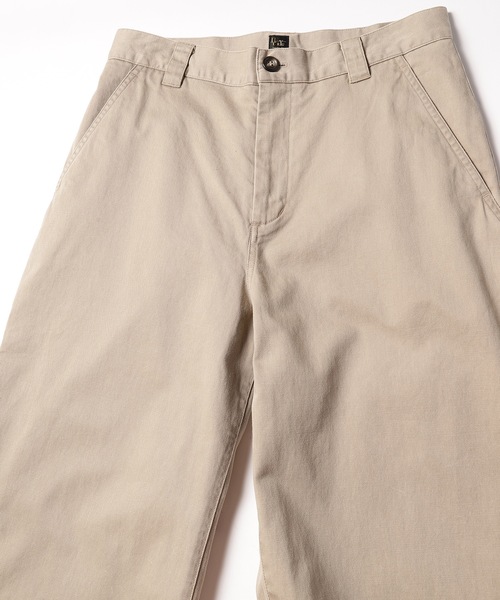RYU チノパン vintage satin wide full-length pants メンズ