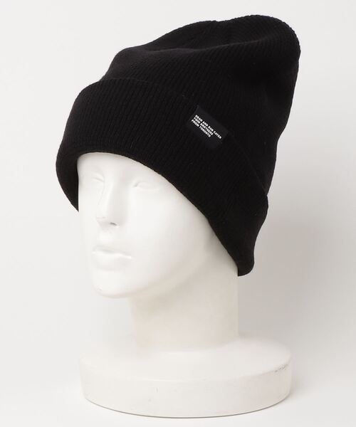 DSQUARED2 ブラックニット帽・ビーニー DSQUARED2 ニット帽 ニットキャップ DSQUARED2(ディースクエアー