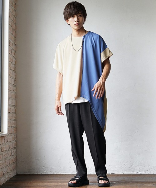 meの希少柄カットソー フード総柄Tシャツ(NINJIN・LEMON・EDAMAME)（Tシャツ/カットソー