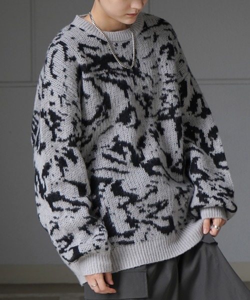 Confirm コンファーム メンズセーター L Confirm（コンファーム）ルーズシルエット クルーネック