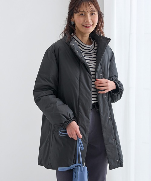 HUMAN WOMAN コートダウン取り外し可能 防水ダウンコート レディースの