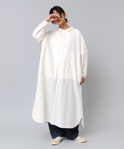 URCH RNA シャツワンピース D1640 アトリエシャツワンピース