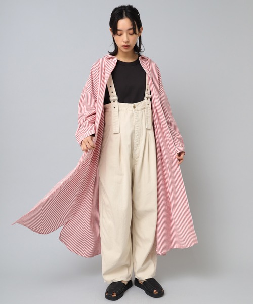 URCH RNA シャツワンピース D1640 アトリエシャツワンピース