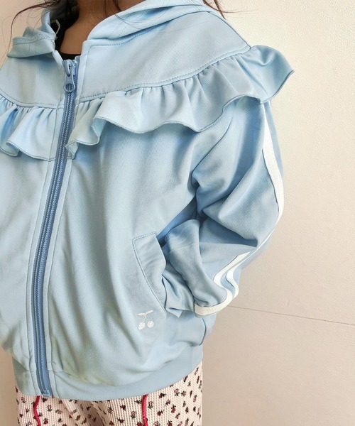 BREEZE（ブリーズ） カーディガン フリルジャージ キッズ 子供服