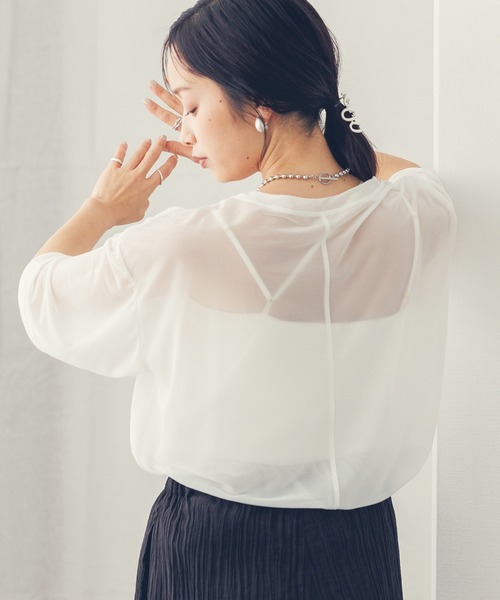 hunch（ハンチ） tシャツ 「WEB限定/別注」シアー 半袖Tシャツ
