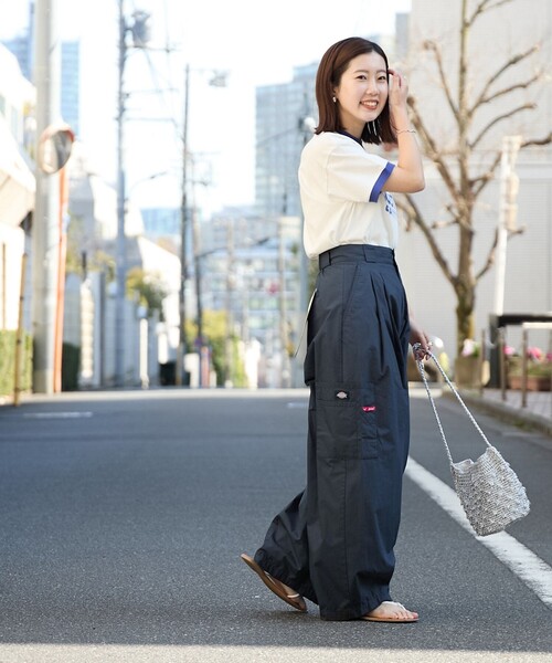 Dickies（ディッキーズ） ワイドパンツ パンツ 「WEB限定」コットン