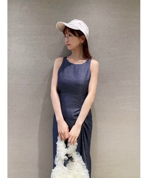 SNIDEL ワンピース ドロストバッグオープンワンピース : ZOZOTOWN  