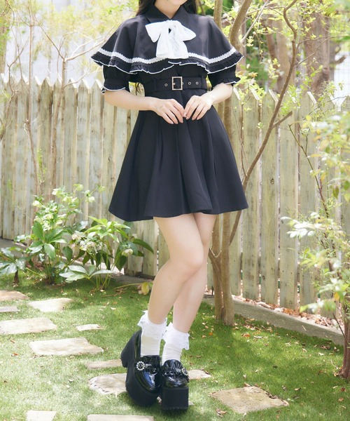 ROJITA ワンピース ケープワンピース レディース : ZOZOTOWN