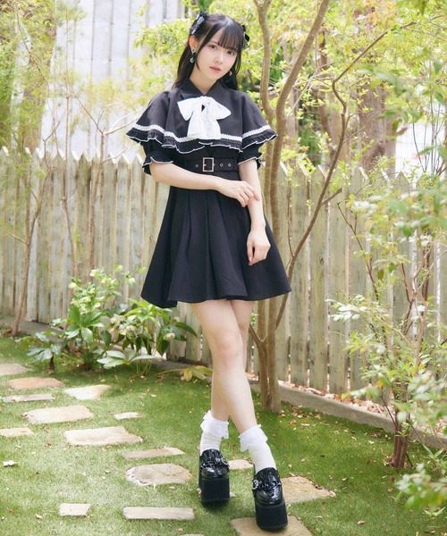 rojita ケープワンピース タグ付き rojita ケープワンピース タグ付き