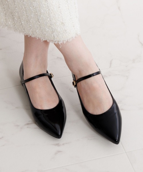 HIMIKO パンプス 「HIMIKO」「WEB限定デザイン」フラットメリー