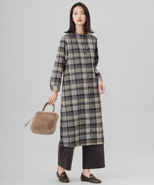 J.PRESS（J.プレス） ワンピース 「洗える」テトロンレーヨン/ウール