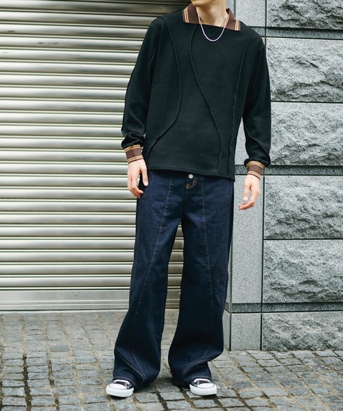 JieDa セーター ニット WOOL GAME SHIRT メンズ : ZOZOTOWN Yahoo!店 