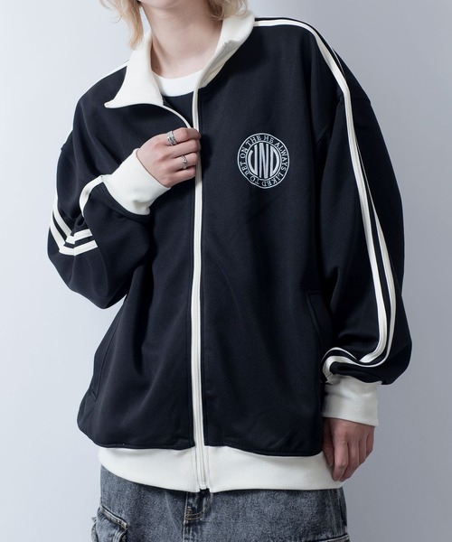 Starting Over ジャージ embroidery side line track jacket/胸