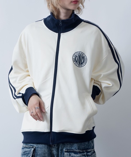 ジャケット・アウター set up side line track Chikashitsu +】set up side line track blouson | OUR BRAND