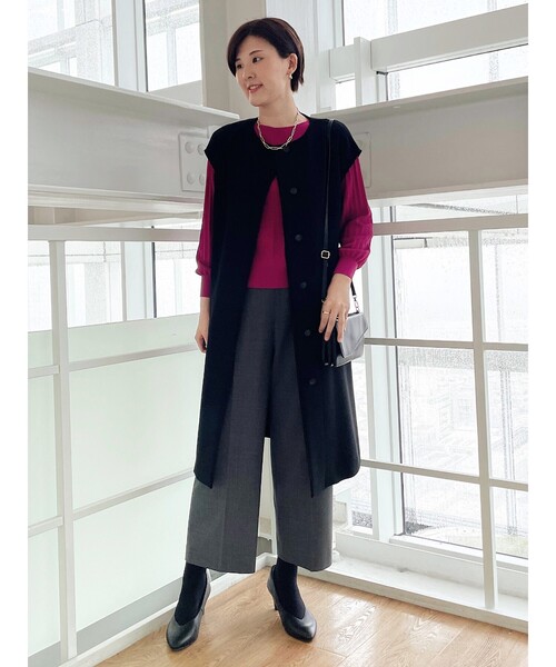 サイドオープンロングジレ|allureville OFFICIAL SITE / ONLINE