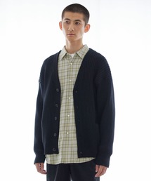 カーディガン new basic COTTON CASHMERE WIDE RIB CARDIGAN メンズ｜ZOZOTOWN Yahoo!店