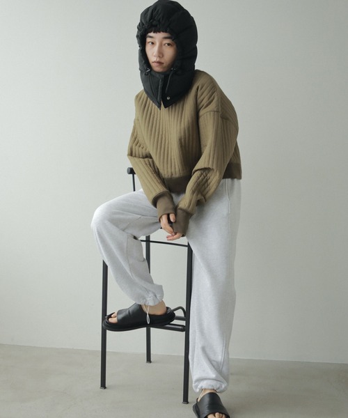 anuke パンツ Drawstring Sweat Pants レディース : ZOZOTOWN