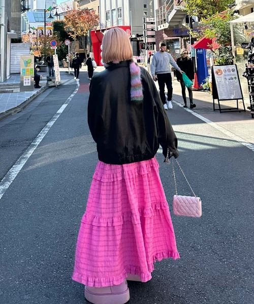 Alley Tokyo ワンピース フリルティアードキャミワンピ : ZOZOTOWN