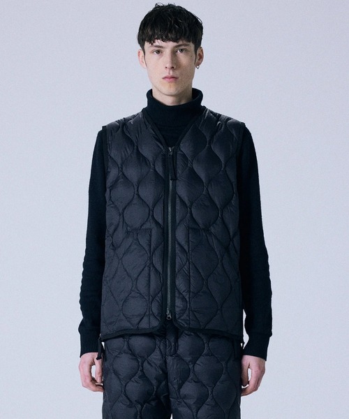 TAION ダウンベスト ベスト TAION/タイオン MILITARY V NECK W