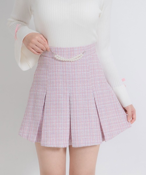 DearMyLoveRose（ディアマイラブローズ） スカート パールチェーン