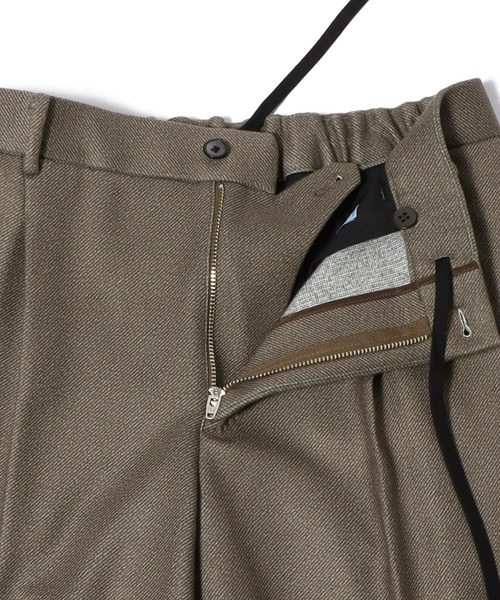 ESTNATION ウォッシャブルウールイージースラックス L エストネーション ESTNATION Washable Wool Easy Slacks