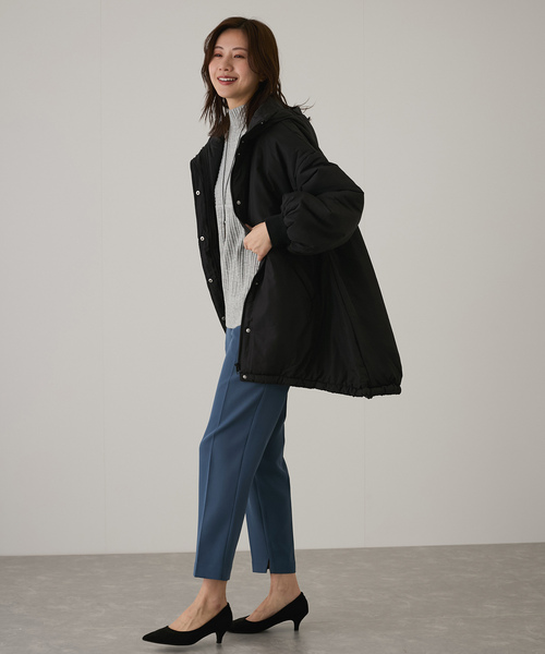 JAYRO コート アウター ミドル丈中綿モンスターコート レディース